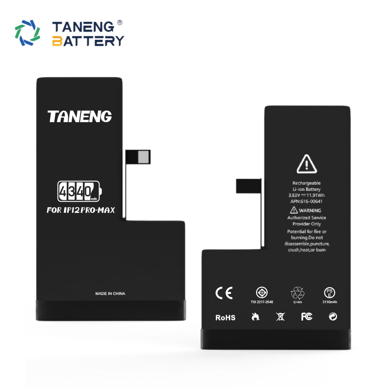 Wholesale TANENG Rechargeable Battery 4340mAh Phone Lithium Ion Battery for iPhone 12 Pro Max