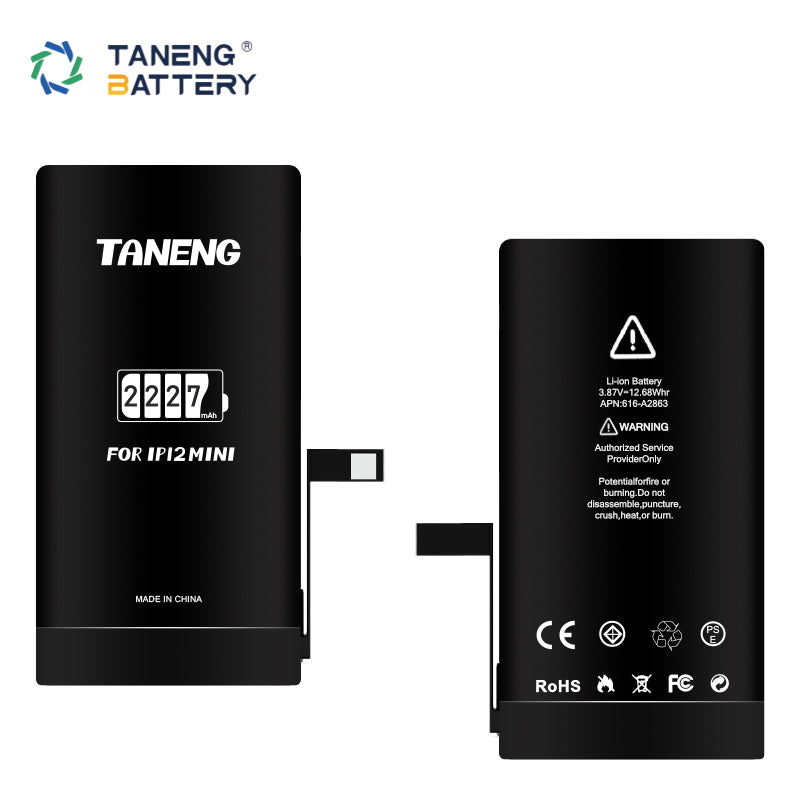 TANENG Brand 2227mAh Original Battery for iPhone 12 Mini - Top Manufacturer from China
