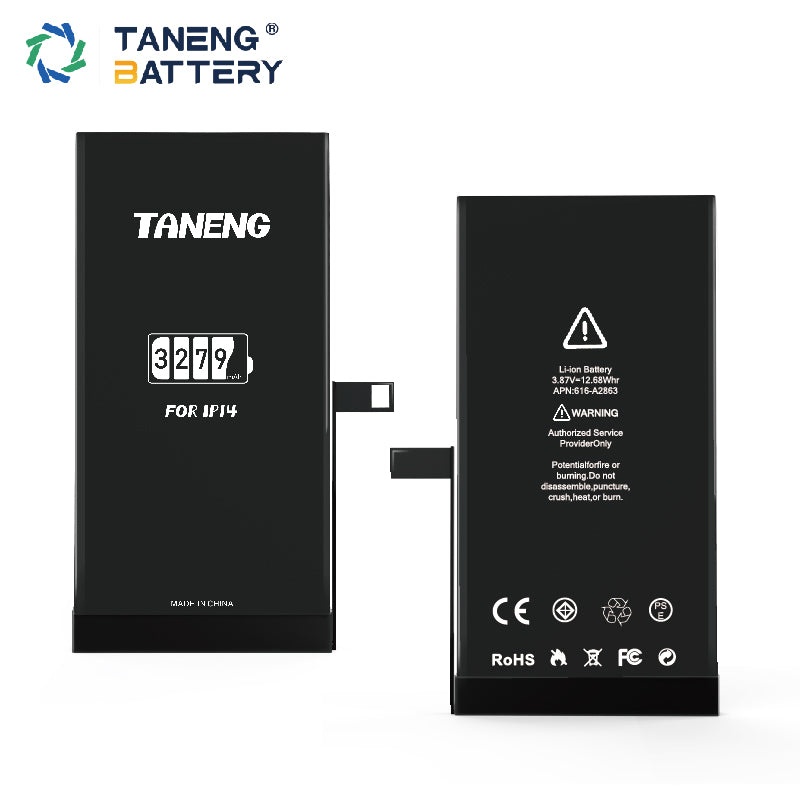 TANENG Brand Original Capacity 3279mAh 3.87V Battery for iPhone 14 Factory Wholesale