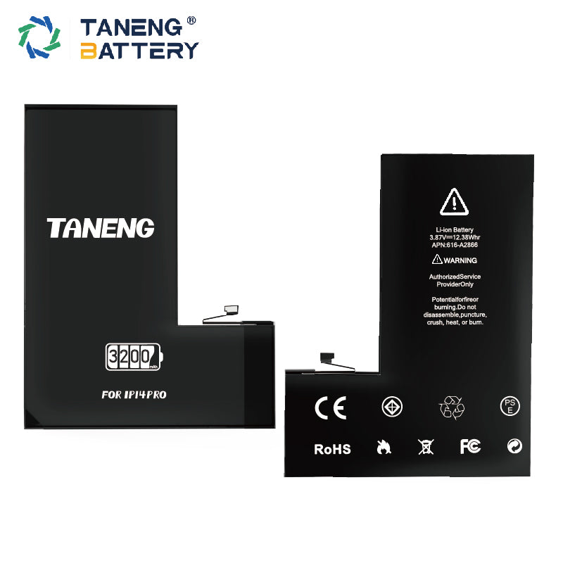 TANENG Brand Original Capacity 3200mAh Standard Battery for iPhone 14 Pro Factory Wholesale
