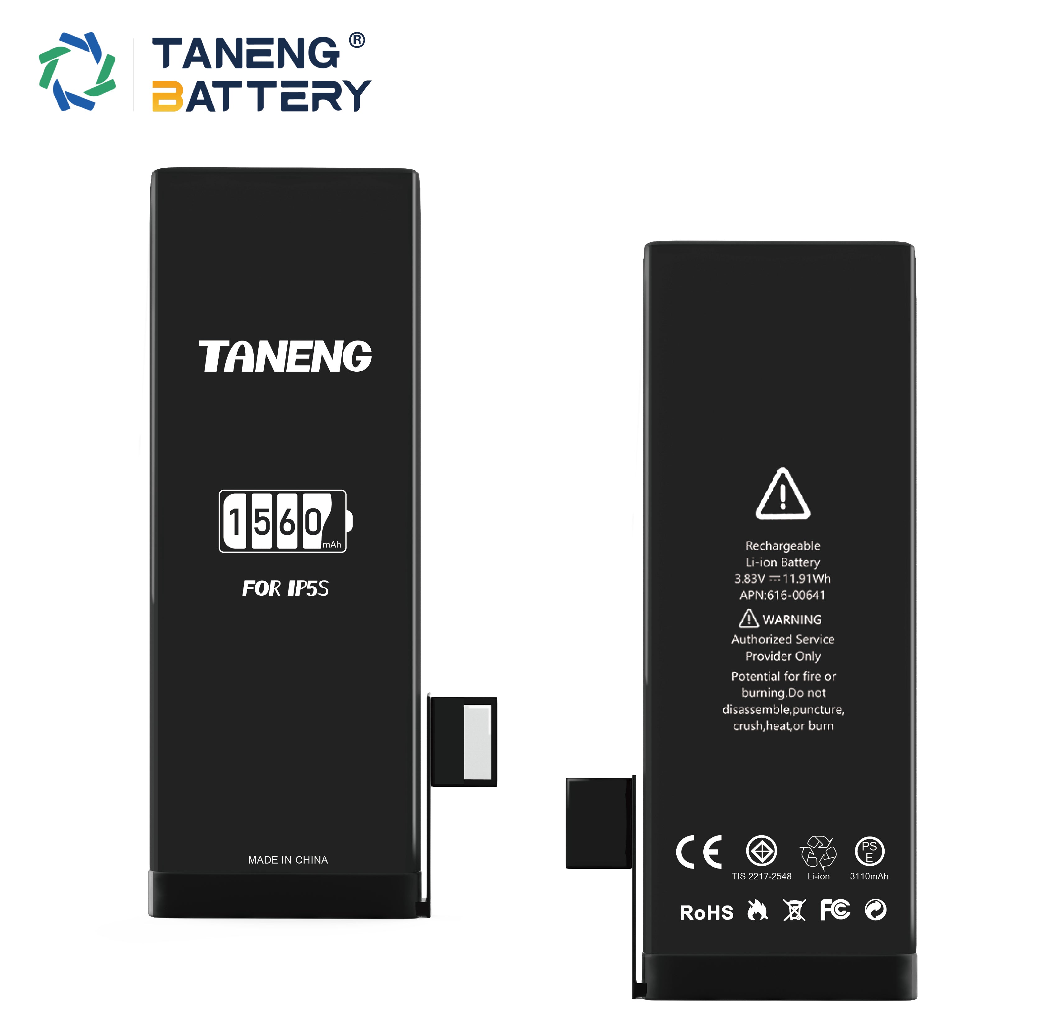 TANENG Brand Original Capacity 1560mah Standard Battery For iPhone 5S Factory Wholesale